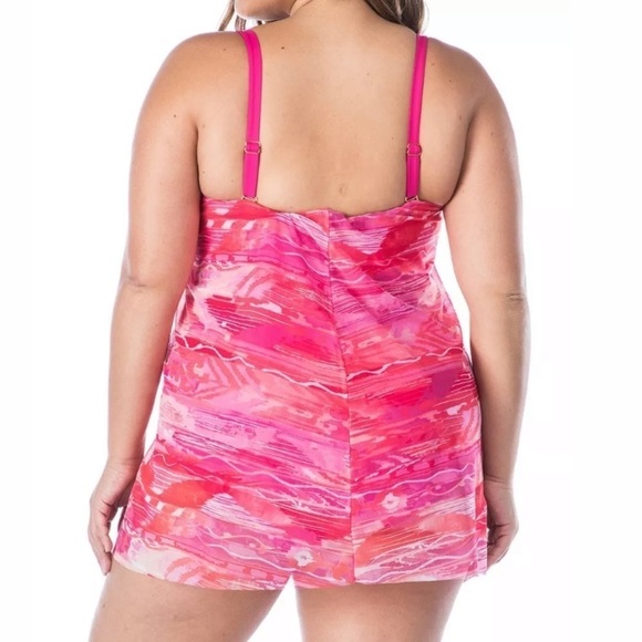 LAUREN Ralph Lauren Flyaway One Piece Swimsuit - Picture 2 of 4